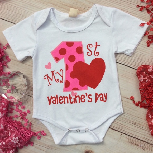 Other - Baby girls 1st Valentine’s Onesie